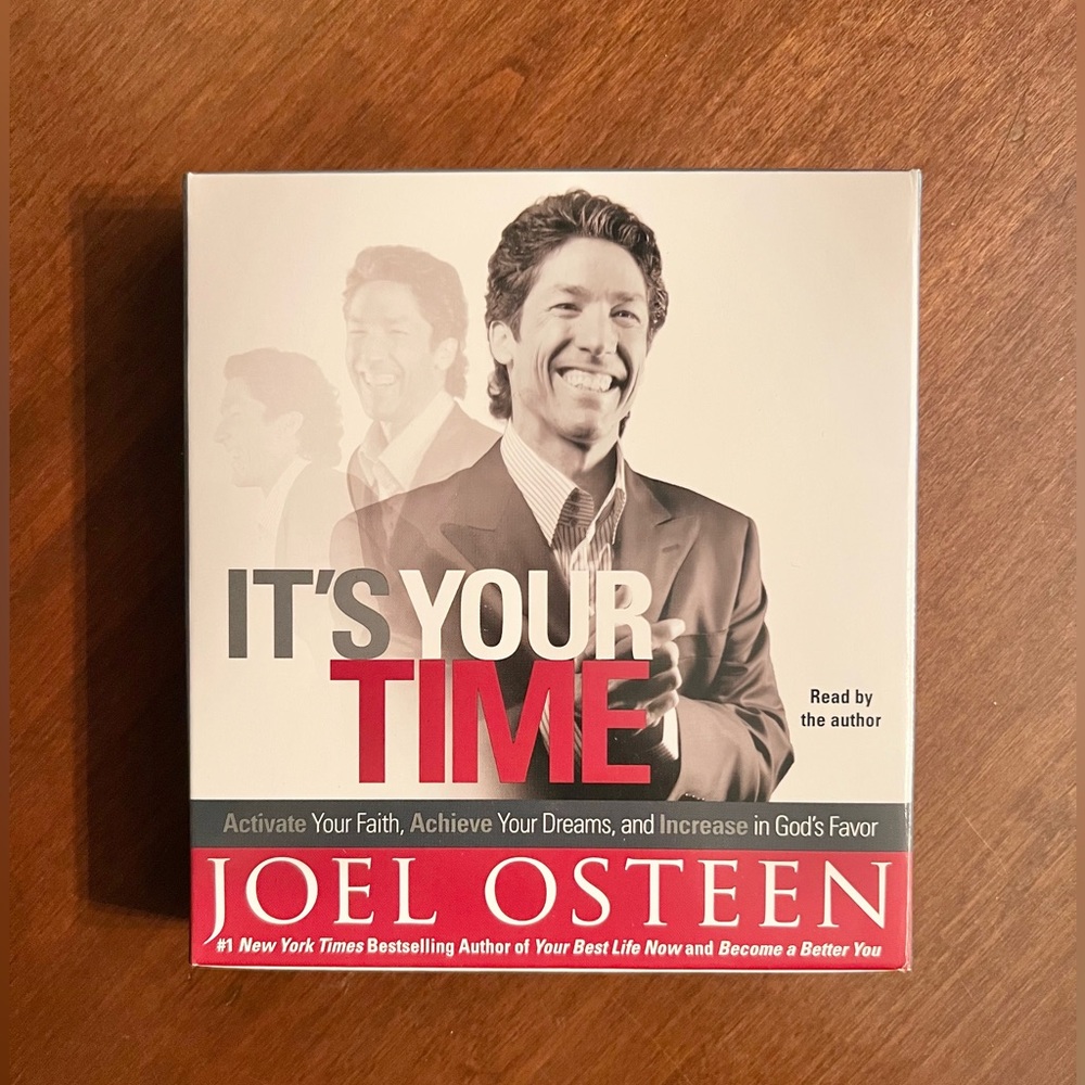 Joel Osteen It’s Your Time 5 CD Audiobook Box Set Inspirational Christian